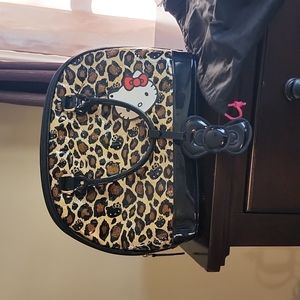 Hello Kitty Purse leopard print